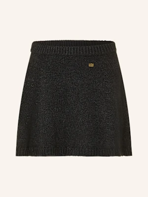 Ganni Spódnica Z Dzianiny grau