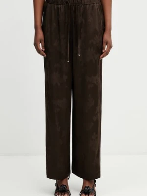 GANNI spodnie palazzo damskie