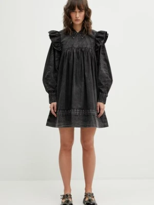 GANNI sukienka bawełniana