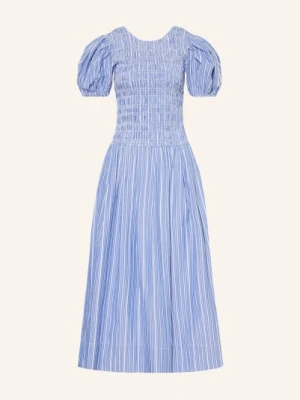 Ganni Sukienka blau