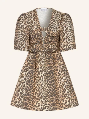 Ganni Sukienka braun