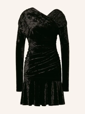 Ganni Sukienka Koktajlowa schwarz