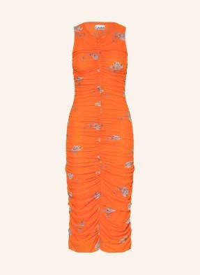 Ganni Sukienka orange