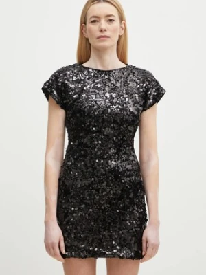 GANNI sukienka Velvet Sequins Mini
