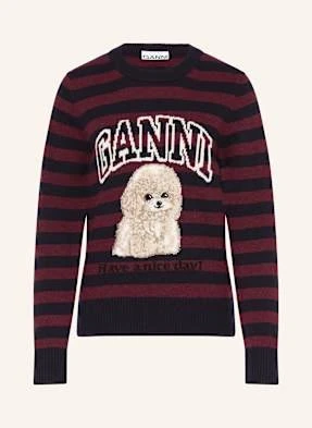 Ganni Sweter rot