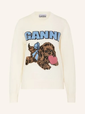 Ganni Sweter weiss