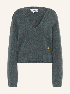 Ganni Sweter Z Moheru blau