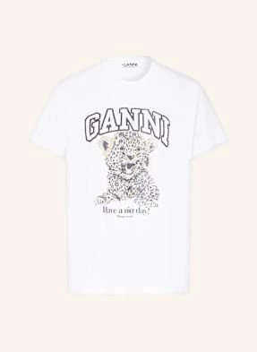 Ganni T-Shirt beige