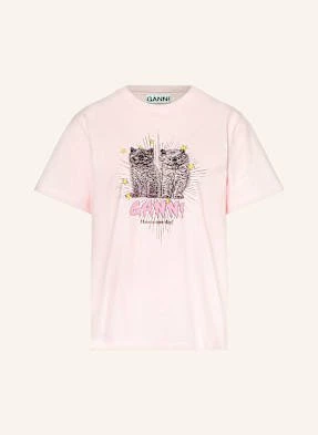 Ganni T-Shirt pink