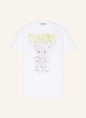 Ganni T-Shirt weiss