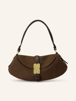 Ganni Torba Na Ramię Kat braun