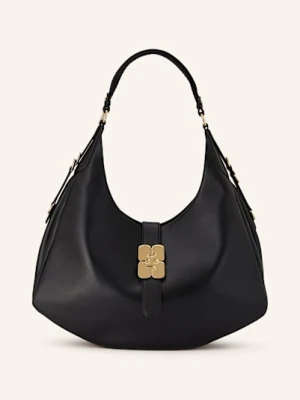 Ganni Torba Na Ramię Z Saszetką schwarz