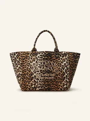 Ganni Torba Shopper braun