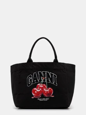 GANNI torebka bawełniana