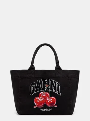 GANNI torebka bawełniana