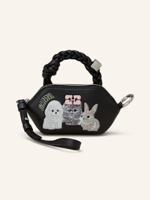 Ganni Zawieszka Do Torby Bou schwarz