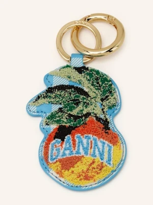 Ganni Zawieszka Do Torby orange