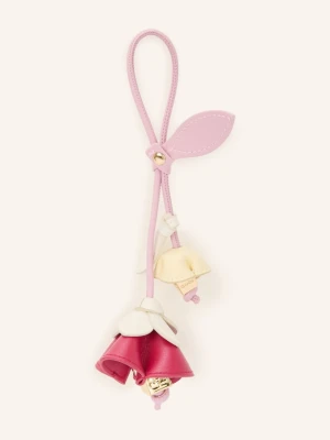 Ganni Zawieszka Do Torebki pink