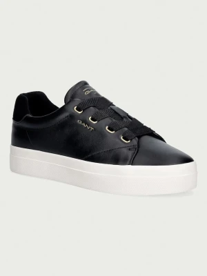 Gant Avona sneakersy damskie skórzane czarny