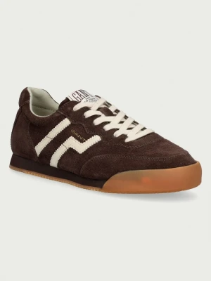 Gant Beylana sneakersy damskie zamszowe brązowy