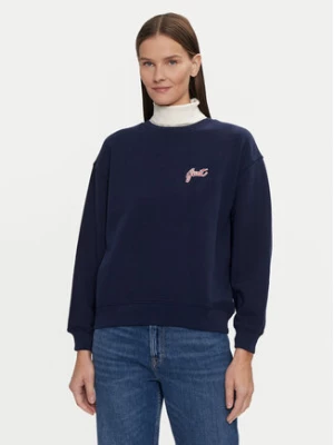 Gant Bluza 4201239 Granatowy Loose Fit