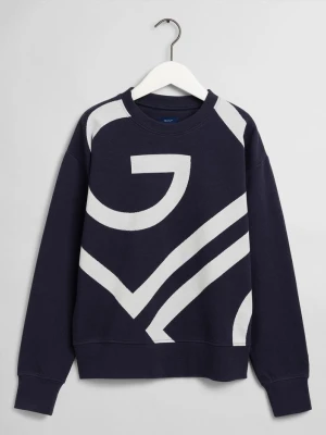 Zdjęcie produktu GANT Bluza Damska Icon G Z Okrągłym Dekoltem