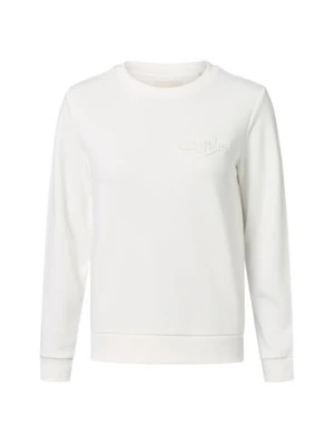 Gant Bluza damska Kobiety Materiał dresowy biały jednolity,