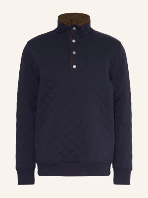 Gant Bluza Dresowa Typu Troyer blau GRANATOWY