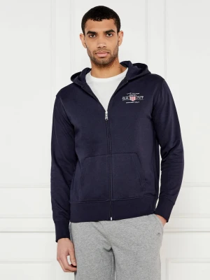 Gant Bluza GRAPHIC | Regular Fit granatowy