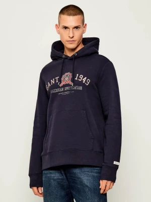 Gant Bluza GRAPHIC | Relaxed fit granatowy