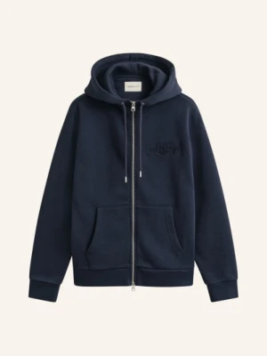 Gant Bluza Rozpinana blau GRANATOWY