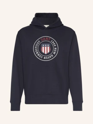 Gant Bluza Z Kapturem blau