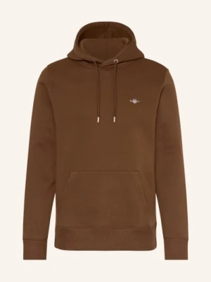 Gant Bluza Z Kapturem braun