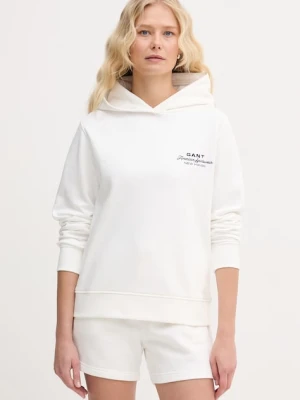 Gant bluza z kapturem damska bawełniana