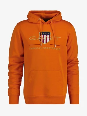 GANT bluza z kapturem i motywem Archive Shield