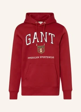 Gant Bluza Z Kapturem rot