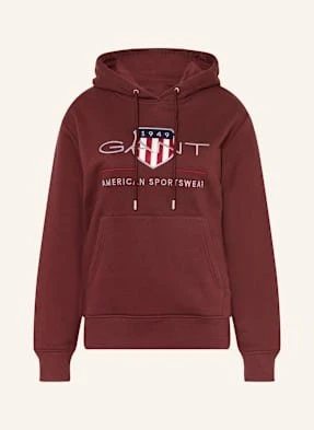Gant Bluza Z Kapturem rot