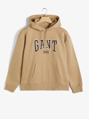 Bluza z kapturem z logo GANT