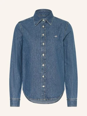 Gant Bluzka Jeansowa blau