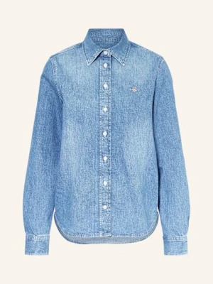 Gant Bluzka Jeansowa blau