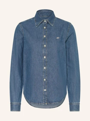 Gant Bluzka Jeansowa blau NIEBIESKI