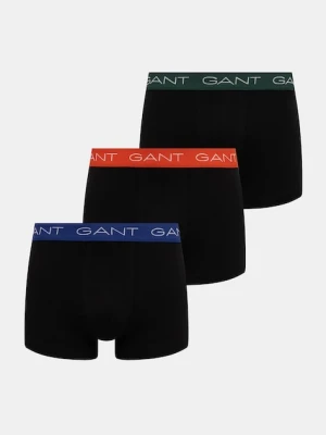 Gant bokserki 3-pack kolor czarny 902533003