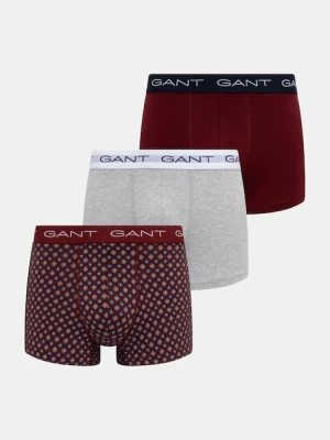 Gant bokserki 3-pack kolor czerwony 902533053
