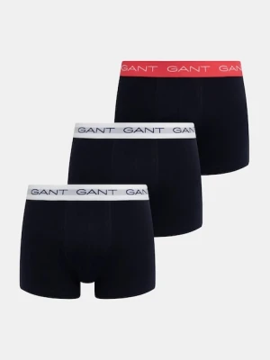 Gant bokserki 3-pack kolor granatowy 902523004