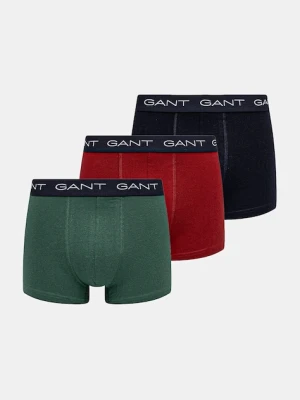 Gant bokserki 3-pack męskie kolor granatowy 902443003
