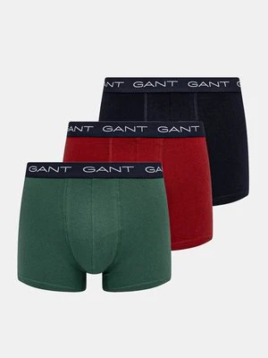 Gant bokserki 3-pack męskie kolor granatowy 902443004