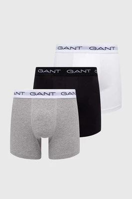 Gant bokserki 3-pack męskie kolor szary