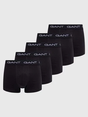 Gant bokserki 5-pack męskie kolor czarny