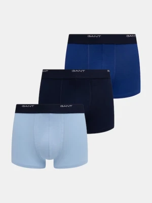 Gant bokserki dopasowane męskie bawełniane z elastanem 3-pack