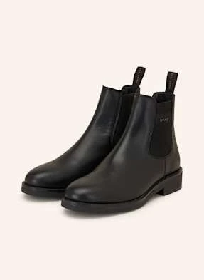 Gant Botki Chelsea Prepdale schwarz